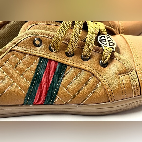 Joseline Shoes Made in Mexico Lightweight Tan Casual Sneakers - Picture 2 of 15